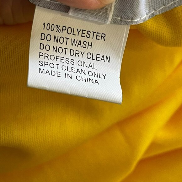 New Mac Duggal Size 2 Maxi Dress Yellow Floral One Shoulder Formal Gown - Picture 3 of 7